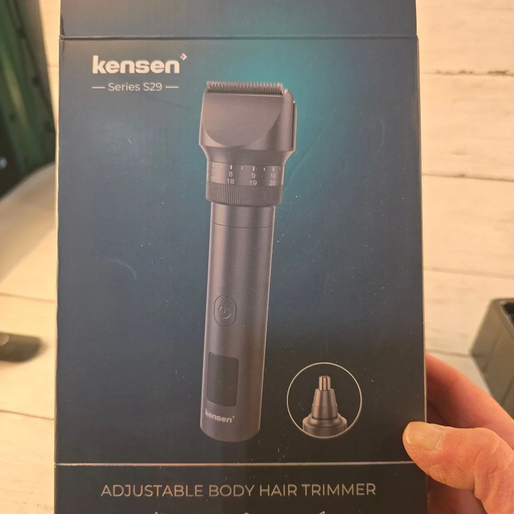 NEW Kensen Series S29 Adjustable Body Hair Trimmer JK-881 Waterproof LCD Display